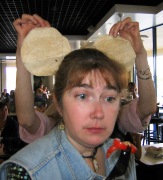 Aviva's tortilla mouse ears